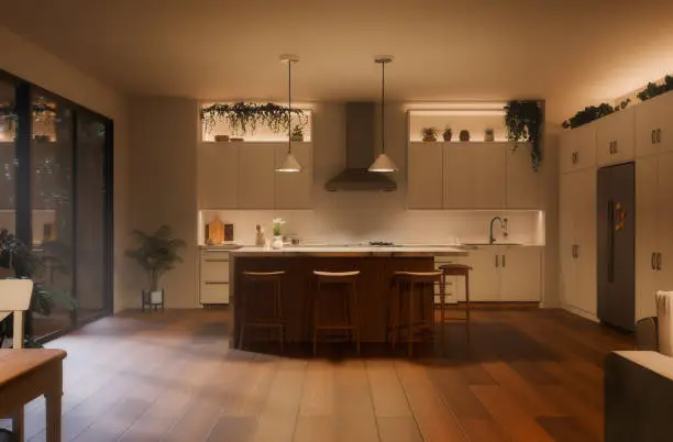 Contemporary Bistro Kitchen Design Project